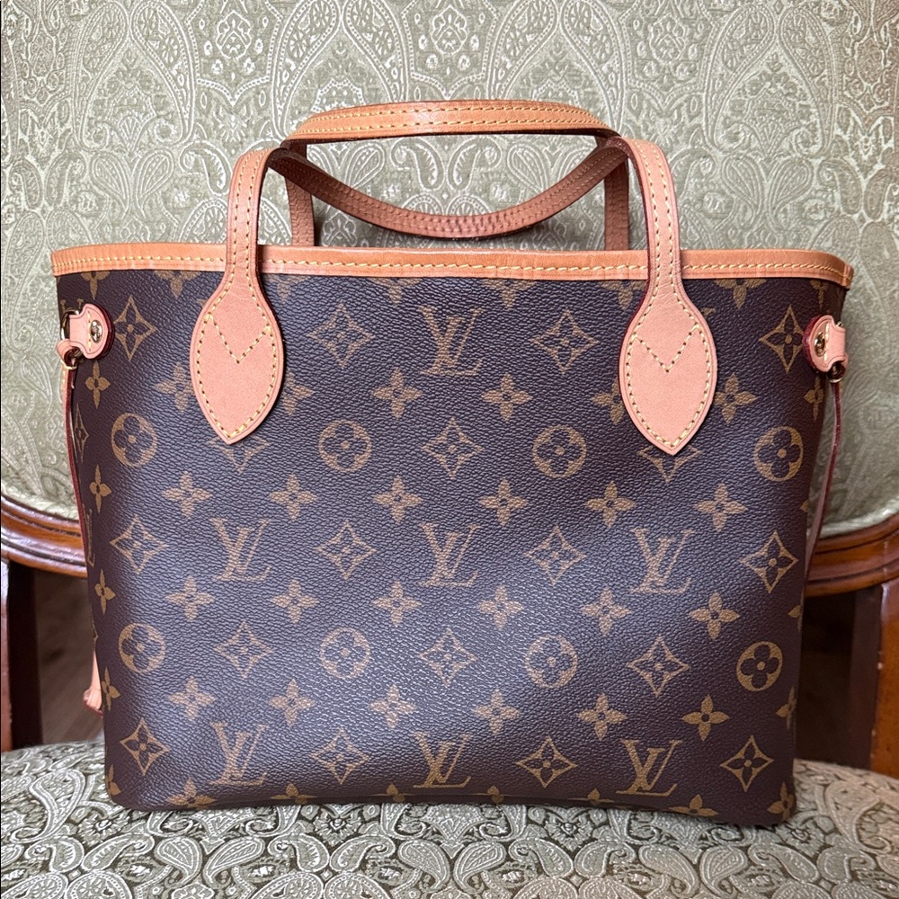 Louis Vuitton Brown Monogram Canvas Neverfull MM Excellent Condition - Picture 3 of 10